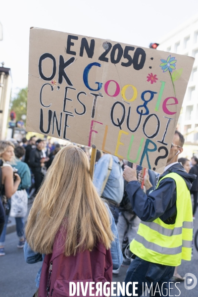 Grève et manif pour le climat