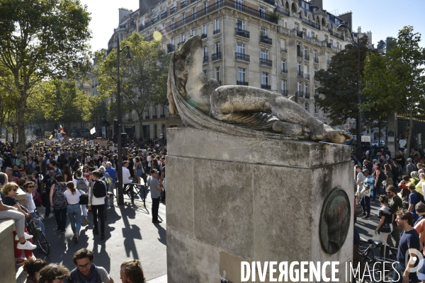 Marche pour le climat 2019, à Paris. Walk for the climate.