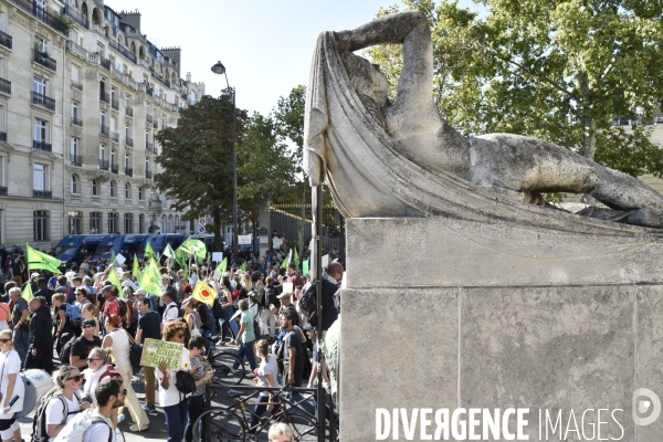 Marche pour le climat 2019, à Paris. Walk for the climate.