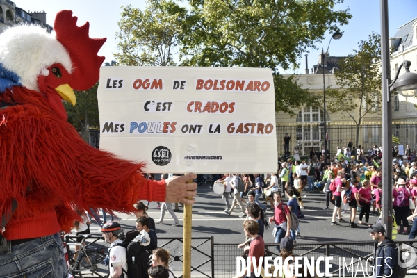 Marche pour le climat 2019, à Paris. Walk for the climate.