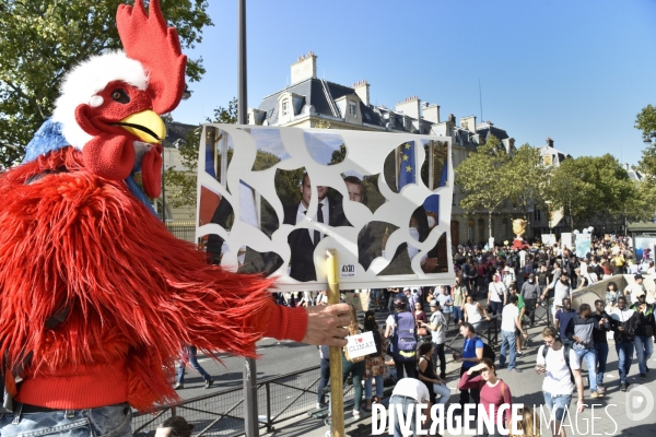 Marche pour le climat 2019, à Paris. Walk for the climate.