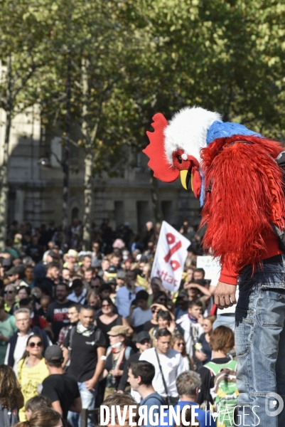 Marche pour le climat 2019, à Paris. Walk for the climate.