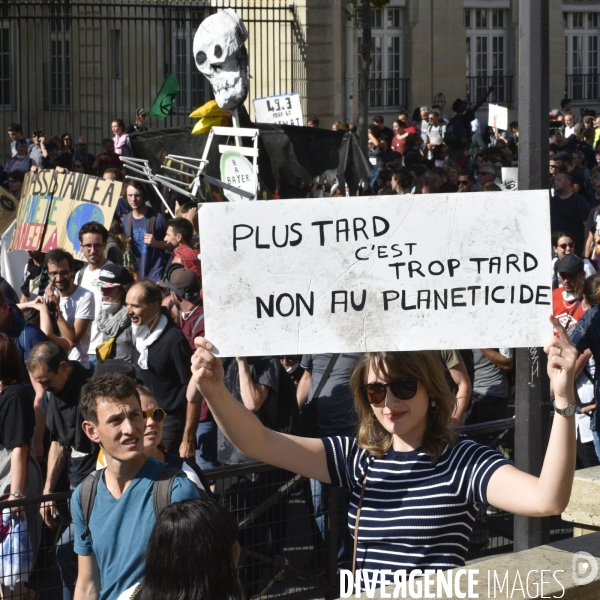 Marche pour le climat 2019, à Paris. Walk for the climate.