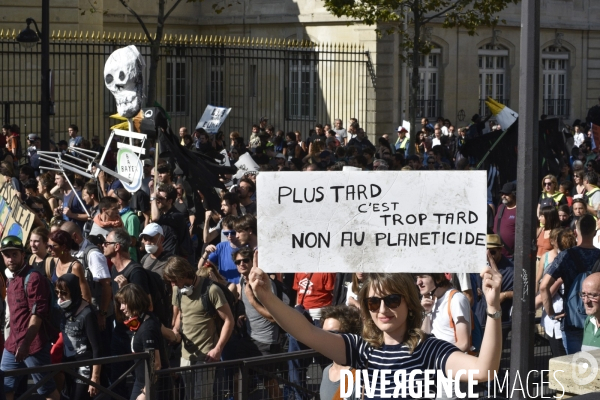 Marche pour le climat 2019, à Paris. Walk for the climate.