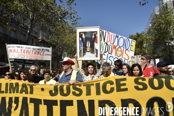 Marche pour le climat 2019, à Paris. Walk for the climate.