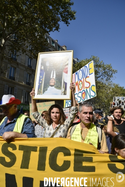 Marche pour le climat 2019, à Paris. Walk for the climate.