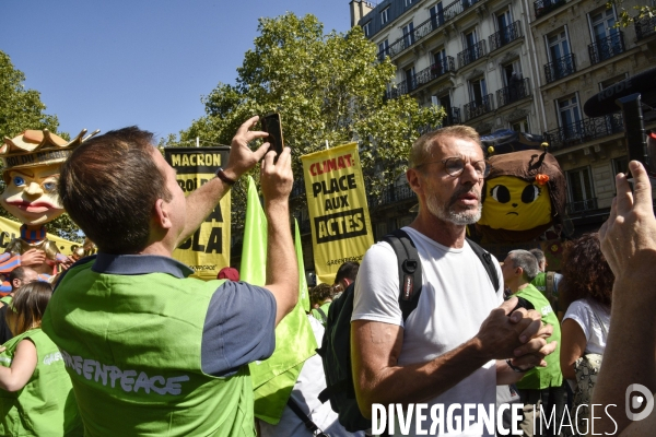 Marche pour le climat 2019, à Paris. Walk for the climate.