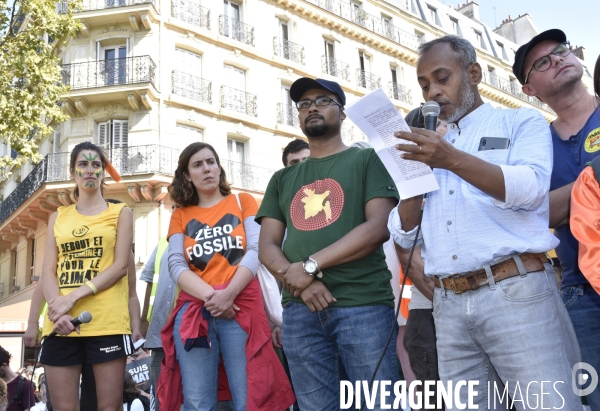 Marche pour le climat 2019, à Paris. Walk for the climate.