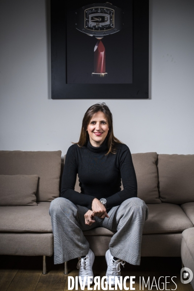Portrait d amanda mille, fille de l horloger richard mille.