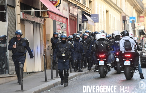 Manifestation des gilets jaunes / Acte 45