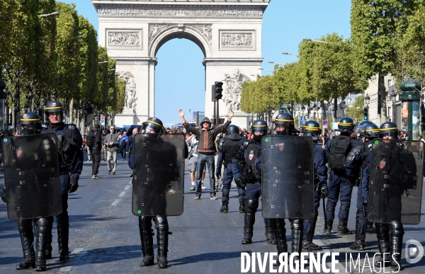 Manifestation des gilets jaunes / Acte 45