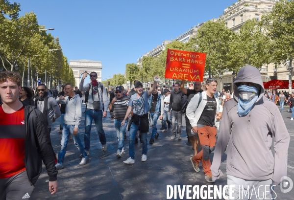 Manifestation des gilets jaunes / Acte 45