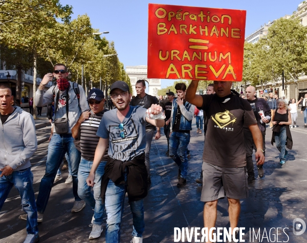 Manifestation des gilets jaunes / Acte 45