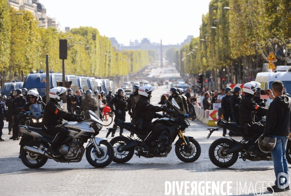 Manifestation des gilets jaunes / Acte 45