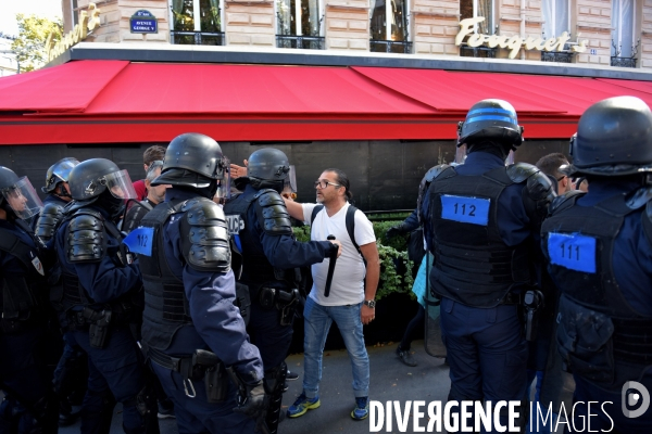 Manifestation des gilets jaunes / Acte 45