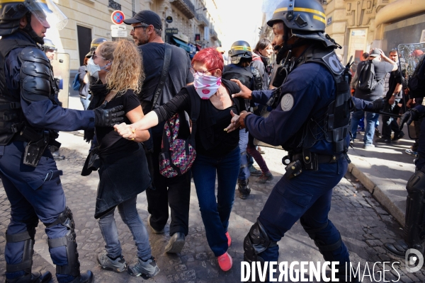 Manifestation des gilets jaunes / Acte 45