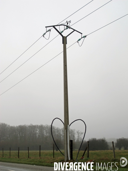 Illustration du réseau électrique