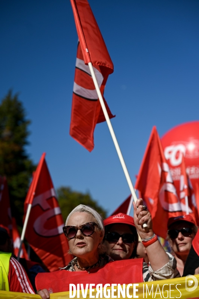 Manifestation FO contre le projet de réforme des retraites