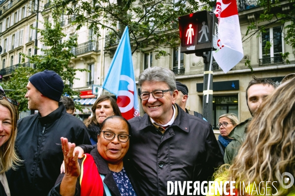 Manifestation de la CGT contre la réforme des retraites