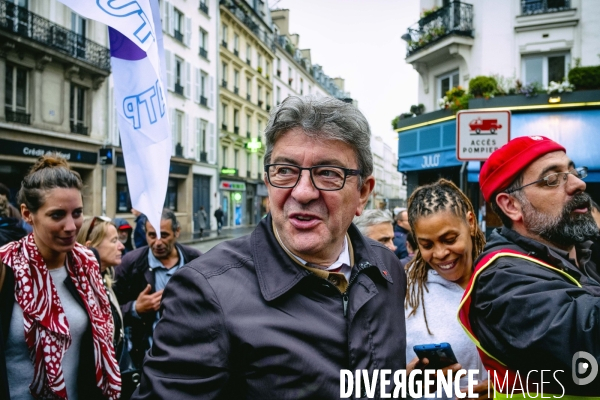 Manifestation de la CGT contre la réforme des retraites
