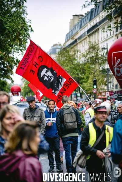 Manifestation de la CGT contre la réforme des retraites