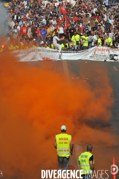 Manifestation du 23 09 2010 a marseille