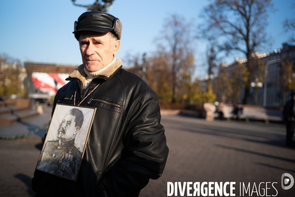 Commémoration à Moscou de la révolution bolchévique