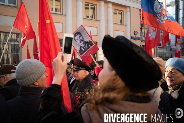 Commémoration à Moscou de la révolution bolchévique