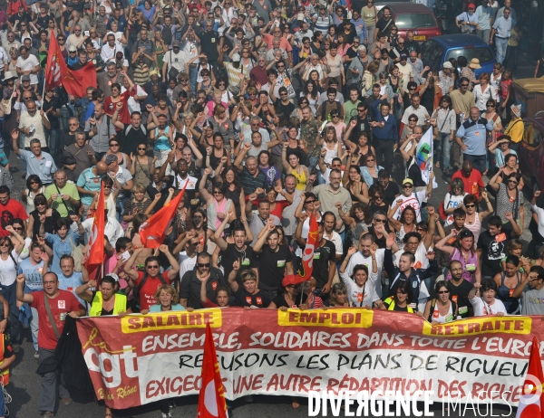 Manifestation du 23 09 2010 a marseille