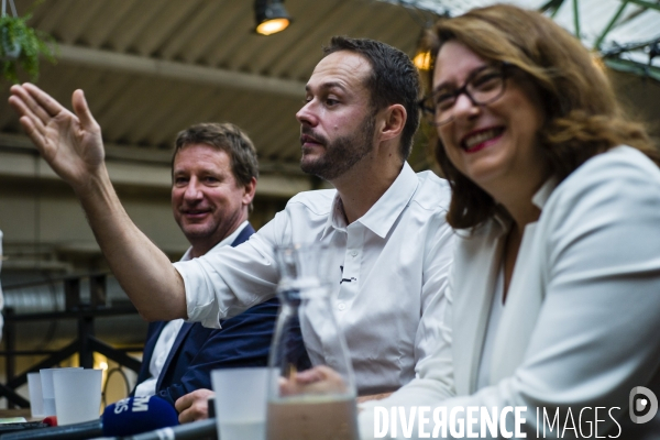 Conférence de presse de David Belliard.