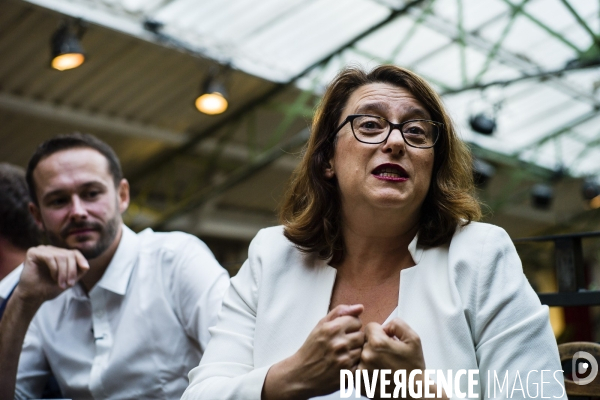 Conférence de presse de David Belliard.