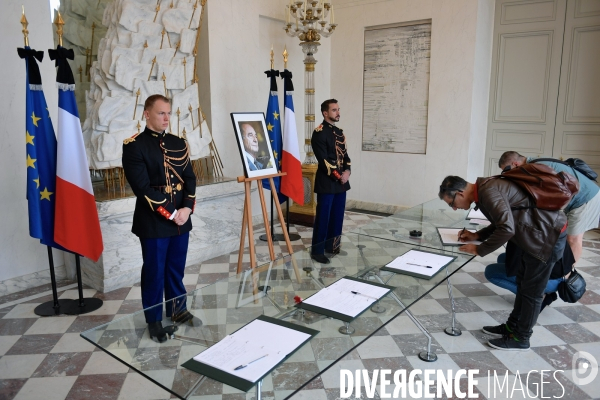 Hommage au Président  Jacques Chirac à l elysée