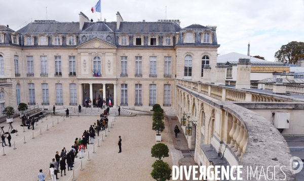 Hommage au Président  Jacques Chirac à l elysée