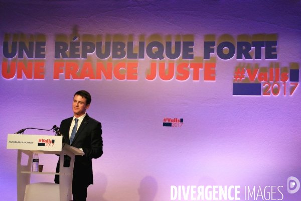 Meeting Manuel Valls à Tournefeuille