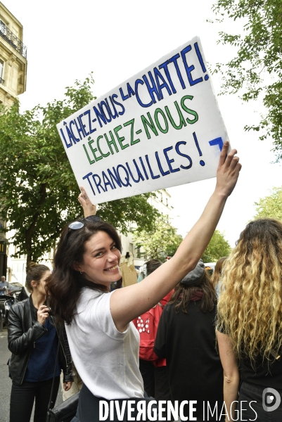 Journée internationale pour le droit à l avortement à Paris. International Day for the Right to Abortion.