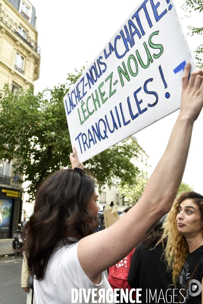 Journée internationale pour le droit à l avortement à Paris. International Day for the Right to Abortion.