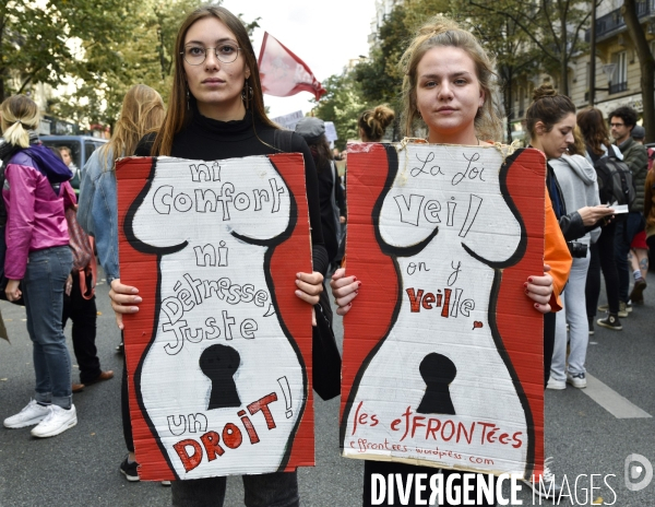 Journée internationale pour le droit à l avortement à Paris. International Day for the Right to Abortion.