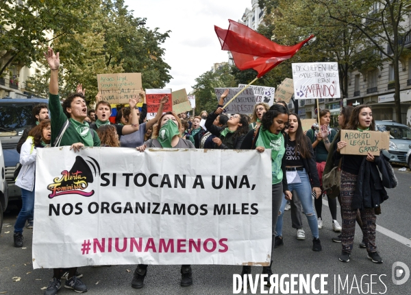 Journée internationale pour le droit à l avortement à Paris. International Day for the Right to Abortion.