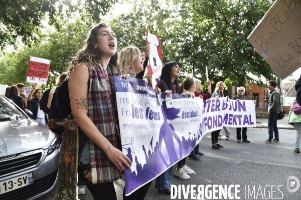 Journée internationale pour le droit à l avortement à Paris. International Day for the Right to Abortion.