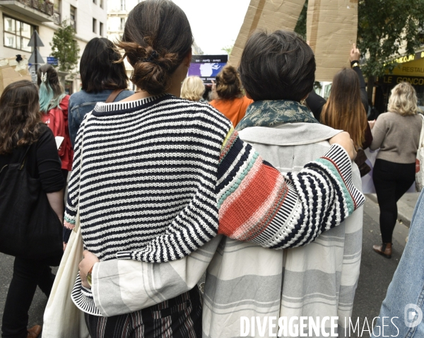 Journée internationale pour le droit à l avortement à Paris. International Day for the Right to Abortion.