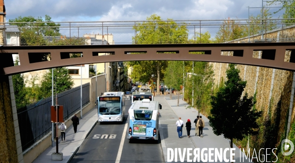 Le siége de Nature et Découvertes dans le nouveau quartier de la gare Versailles Chantiers