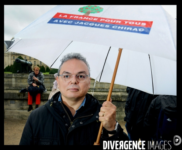 Hommage populaire à Jacques Chirac