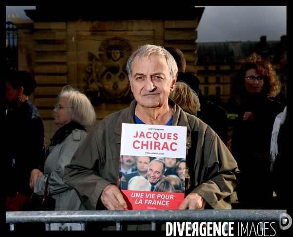 Hommage populaire à Jacques Chirac