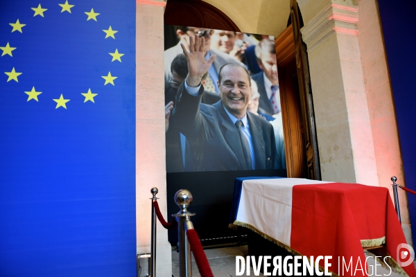 Hommage populaire à Jacques Chirac