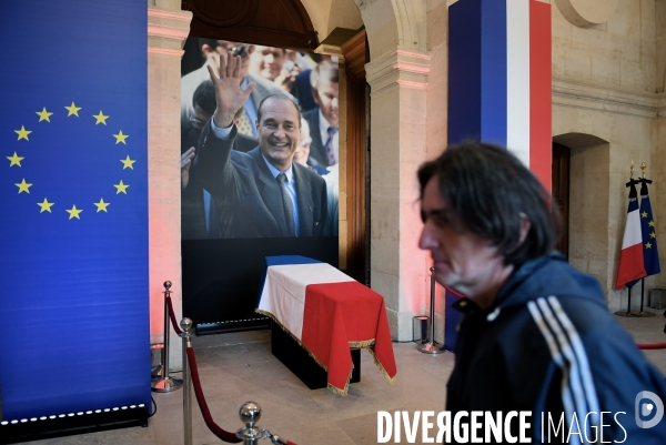 Hommage populaire à Jacques Chirac