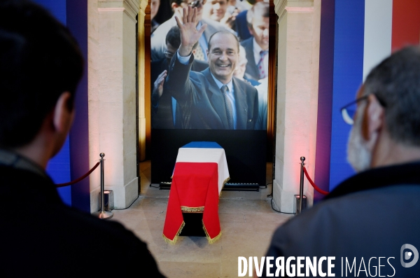 Hommage populaire à Jacques Chirac