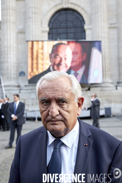 Ceremonie religieuse à Saint Sulpice pour Jacques Chirac