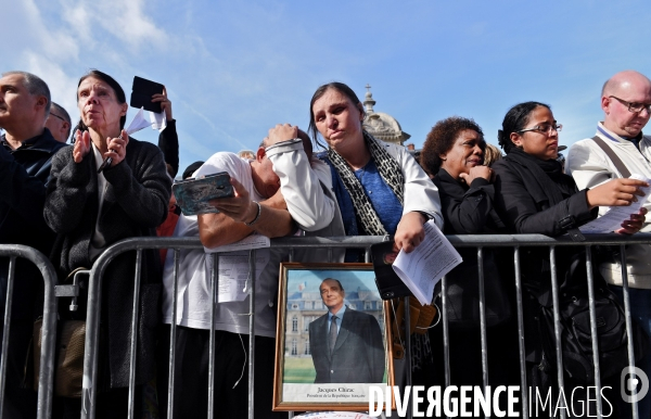 Service solennel à l intention du Président Jacques CHIRAC