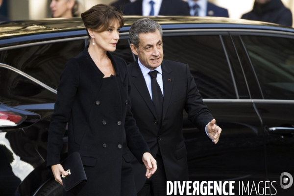 Service solennel à l intention du Président Jacques CHIRAC.