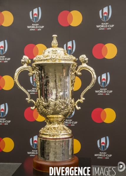 Ambiance de coupe du monde de rugby a tokyo